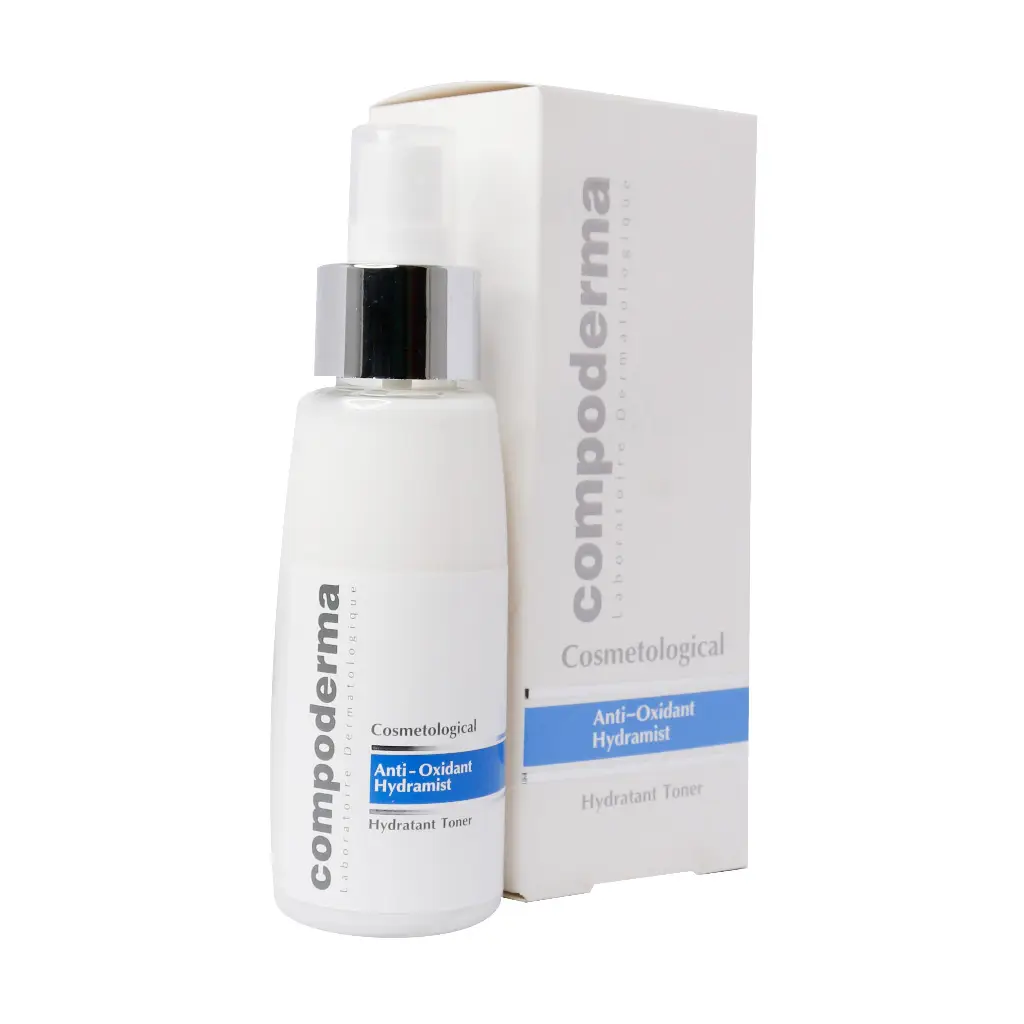 تونر آبرسان و آنتی اکسیدان هیدرامیست کامپودرما مناسب پوست های خشک و حساس 100 میلی لیتر